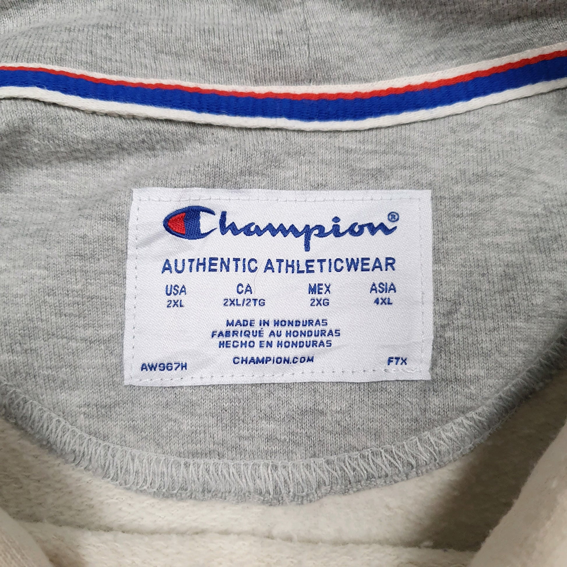 Mens Cream Champion  Hoodie Jumper
