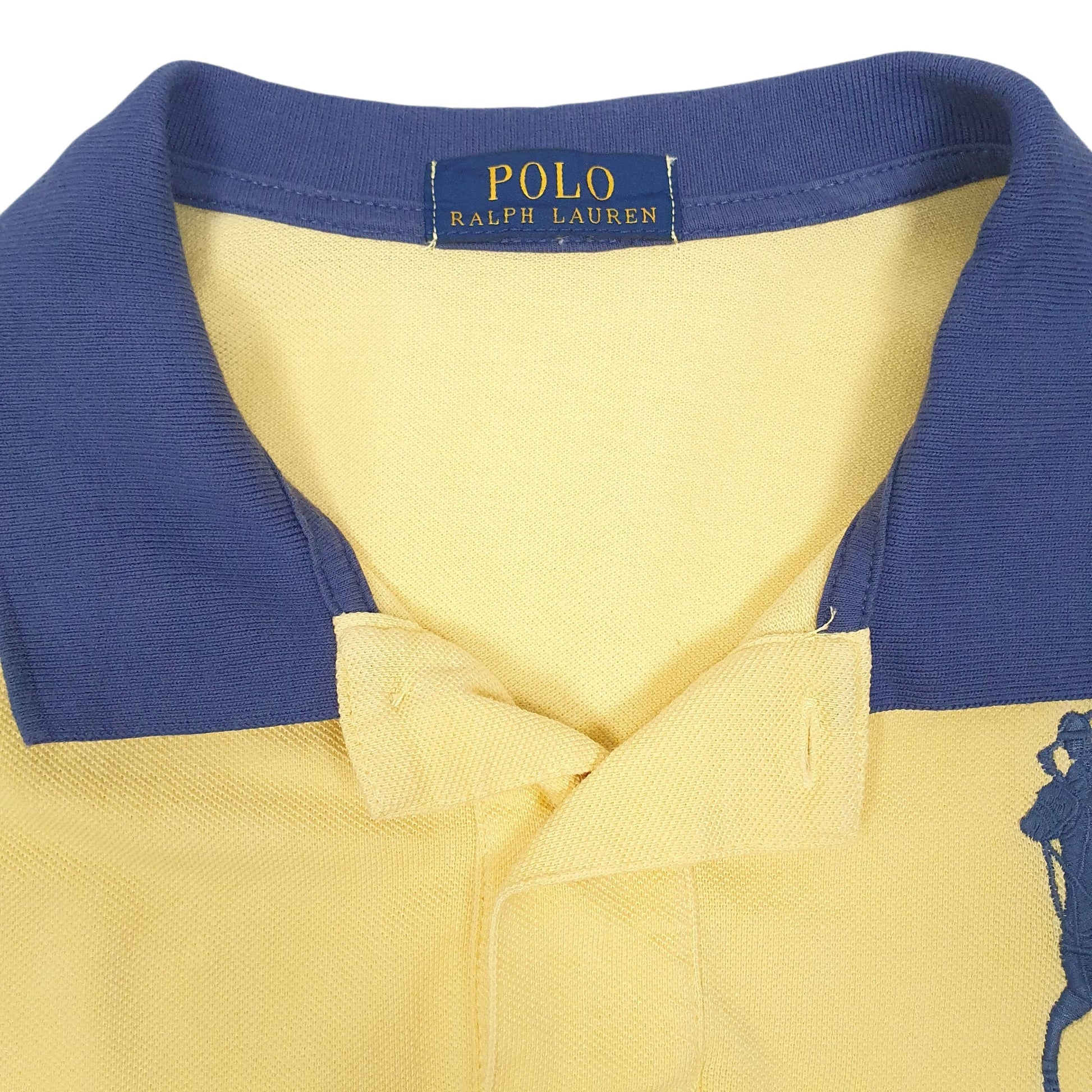 Mens Yellow Polo Ralph Lauren   Polo Shirt