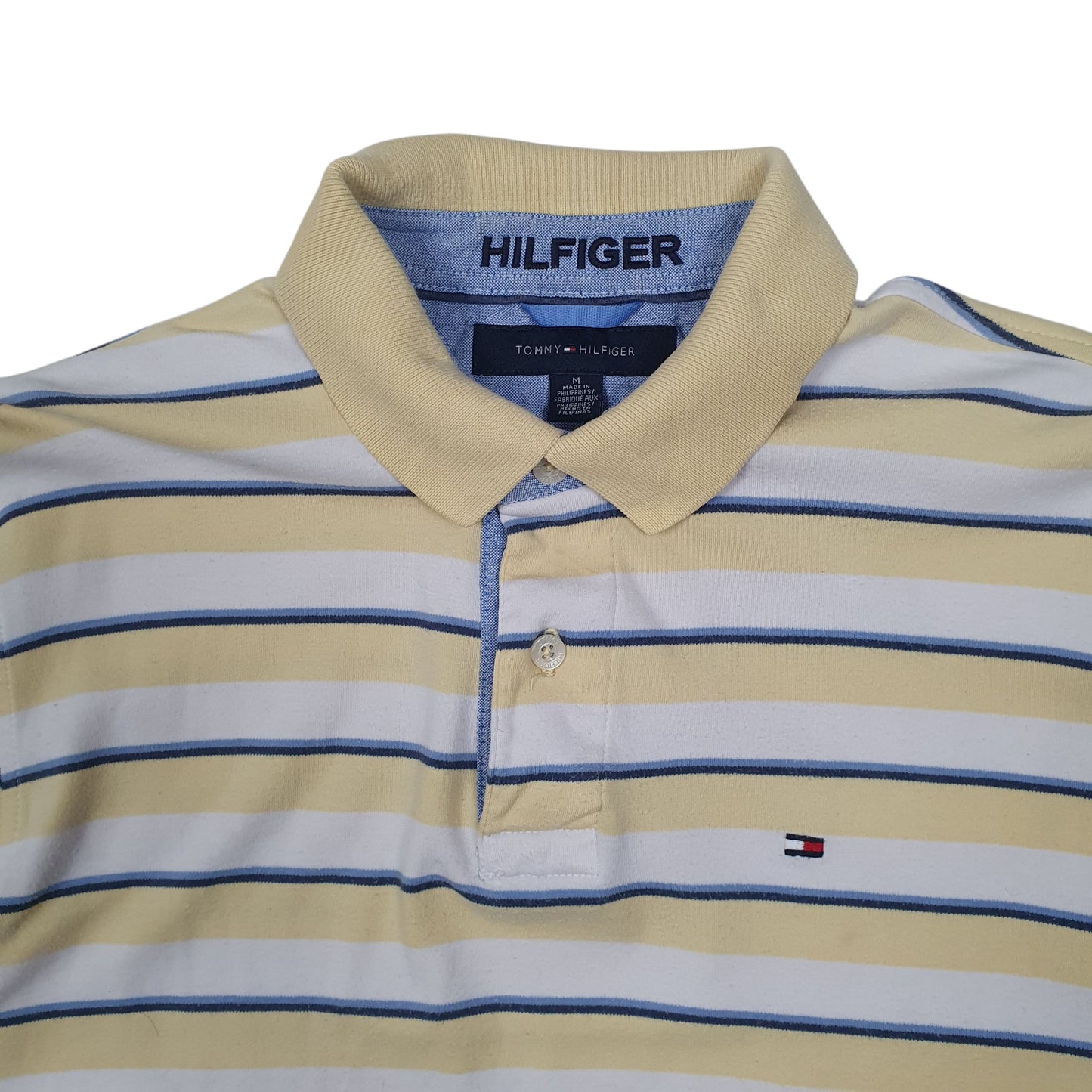 Mens Yellow Tommy Hilfiger   Polo Shirt