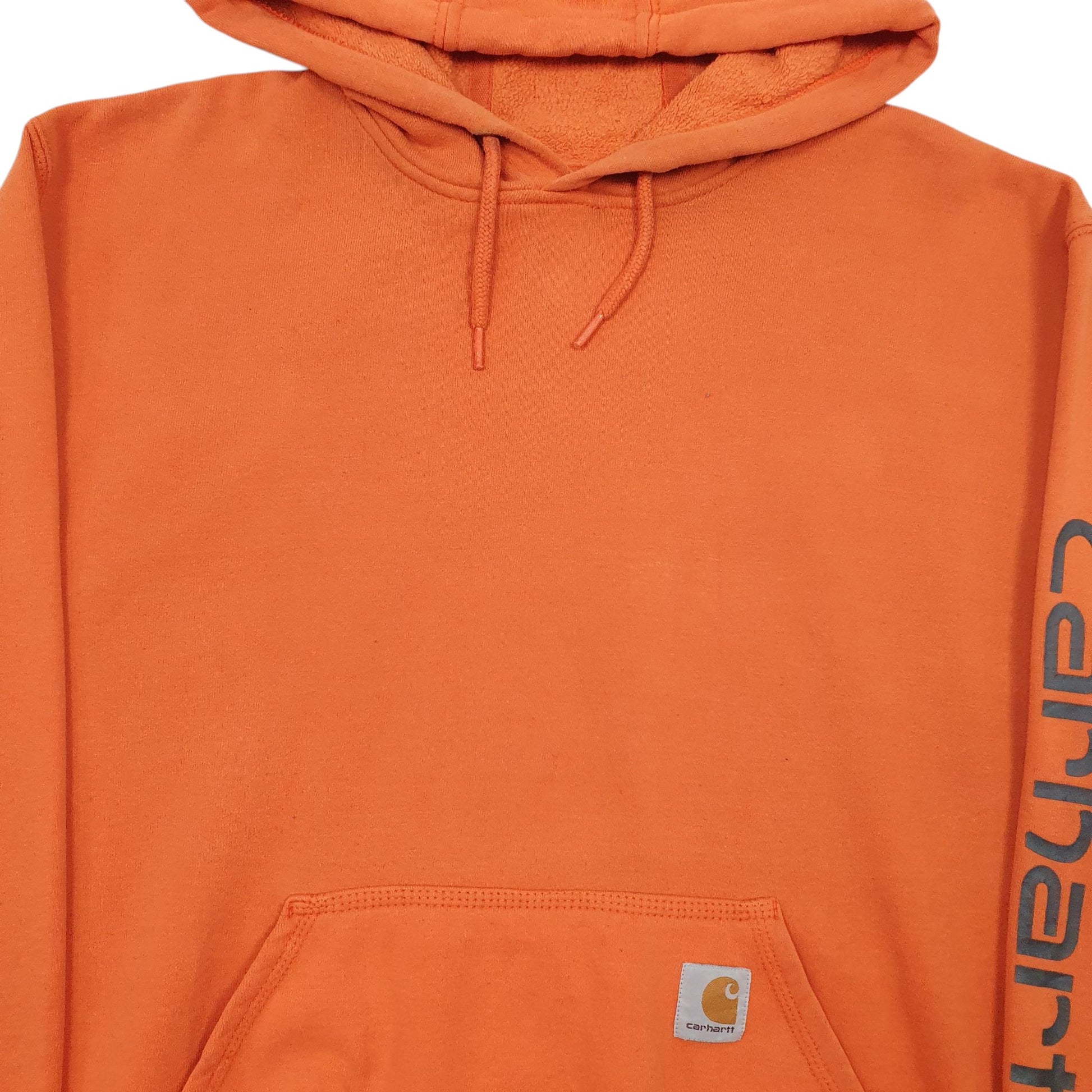 Mens Orange Carhartt  Hoodie Jumper