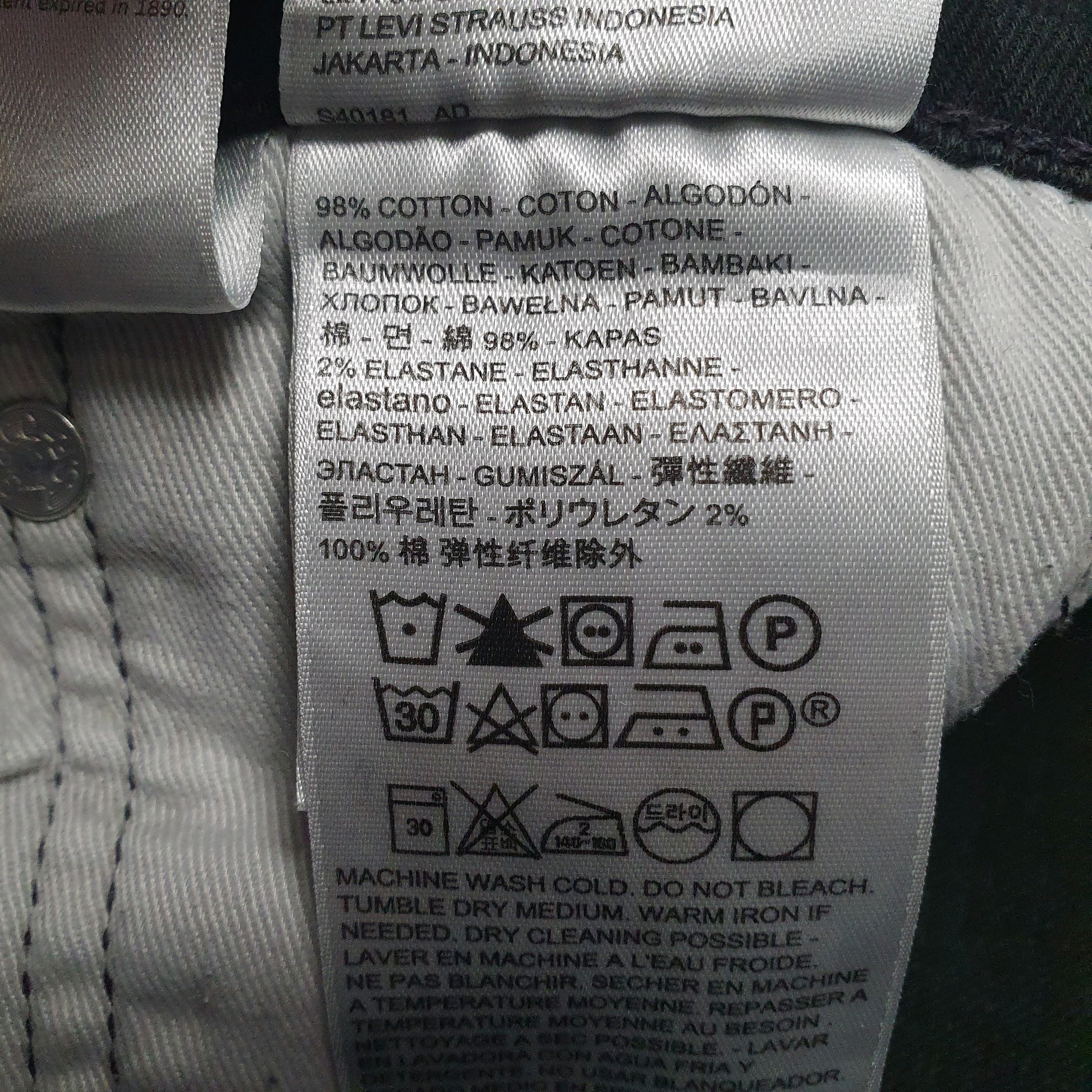 Mens Black Levis   Jeans