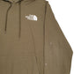 Mens Green The North Face Baggy Hoodie Jumper