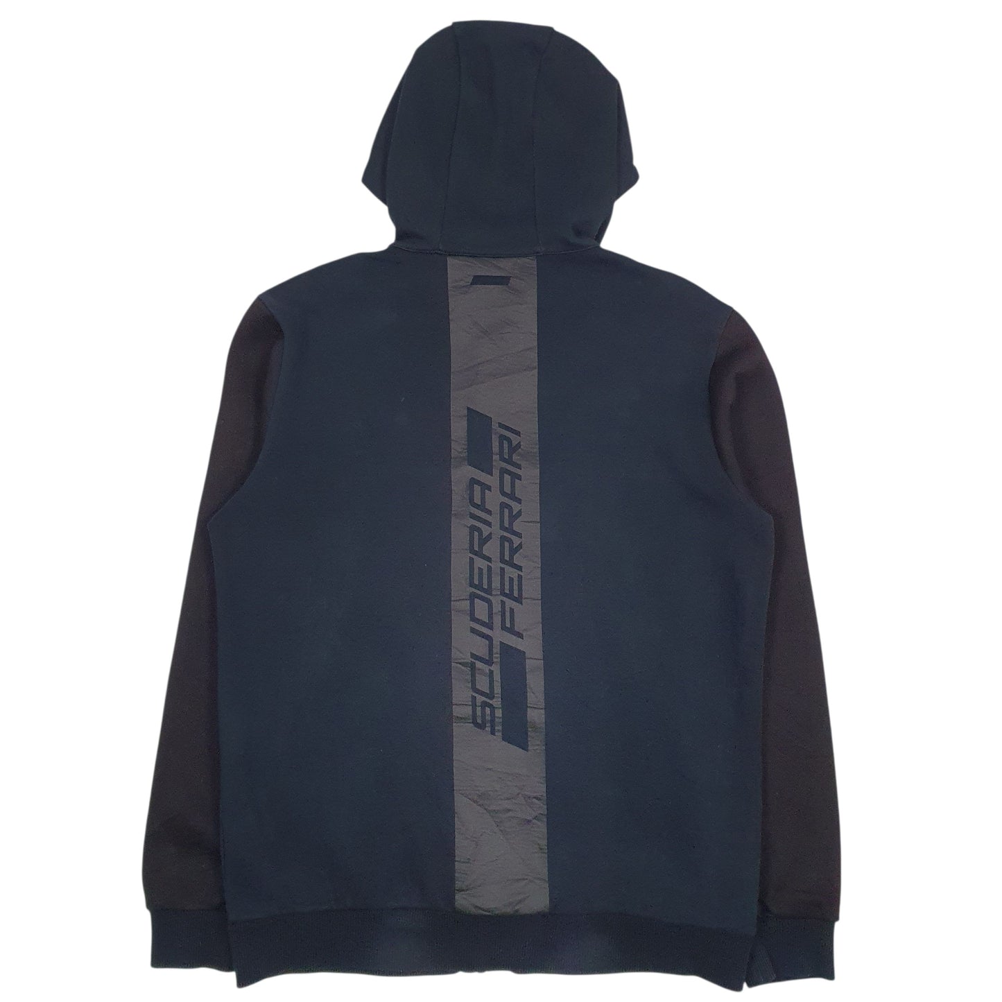 Mens Navy Puma Ferrari Full Zip Jumper