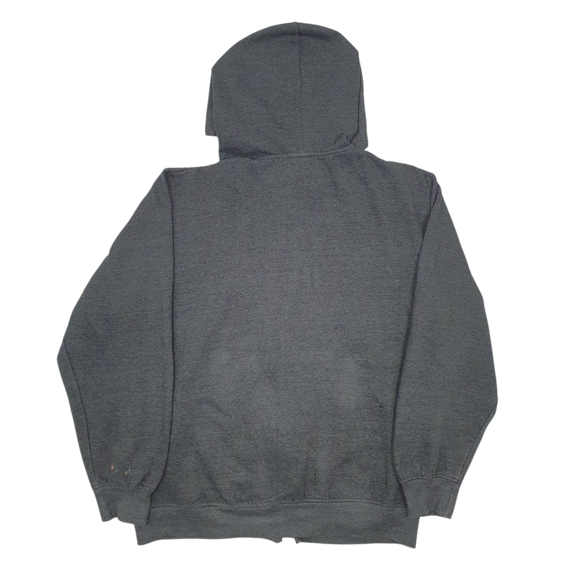 Mens Grey NFL Steelers Full Zip Jumper