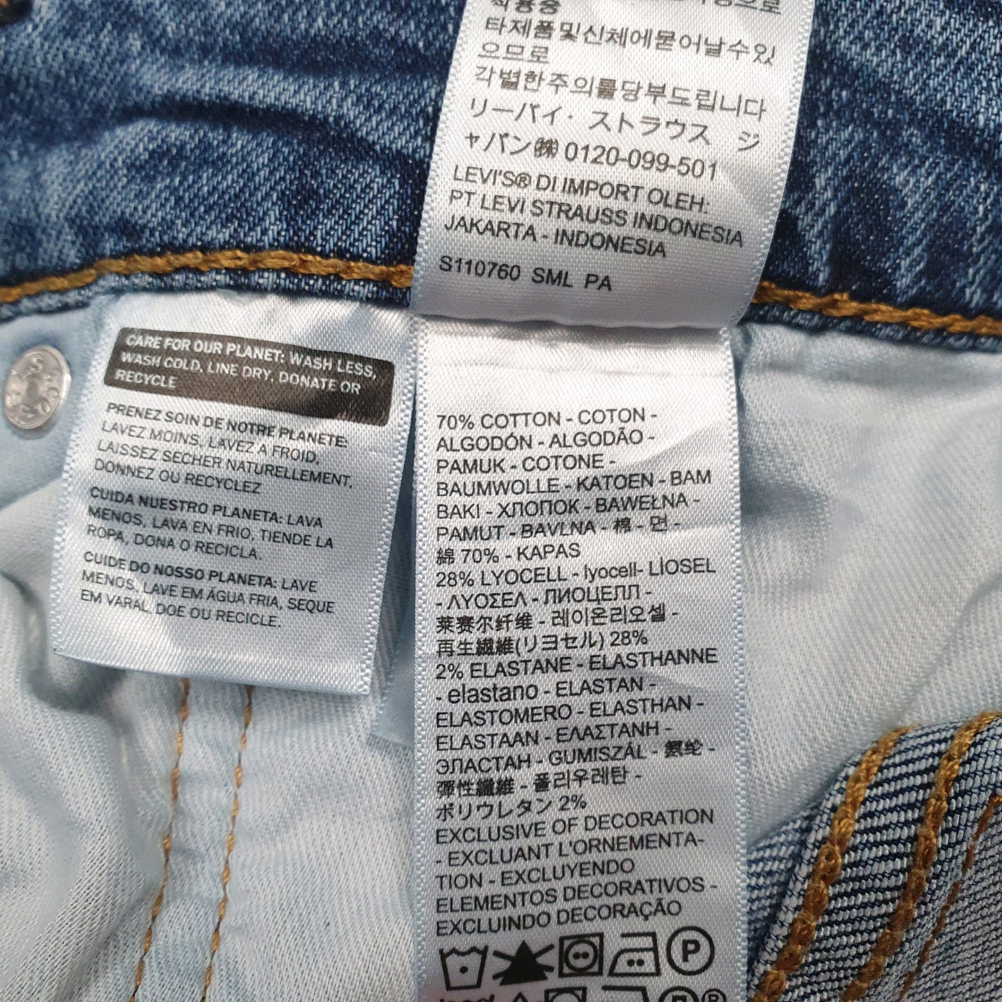 Mens Blue Levis   Jeans