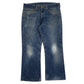 Mens Blue Levis Distressed 527 JeansW34 L26