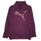 Womens Purple Puma  Shoal Neck Jumper