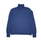 Mens Blue Burberry  Turtle Neck Jumper
