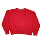 Womens Red Tommy Hilfiger  Crewneck Jumper