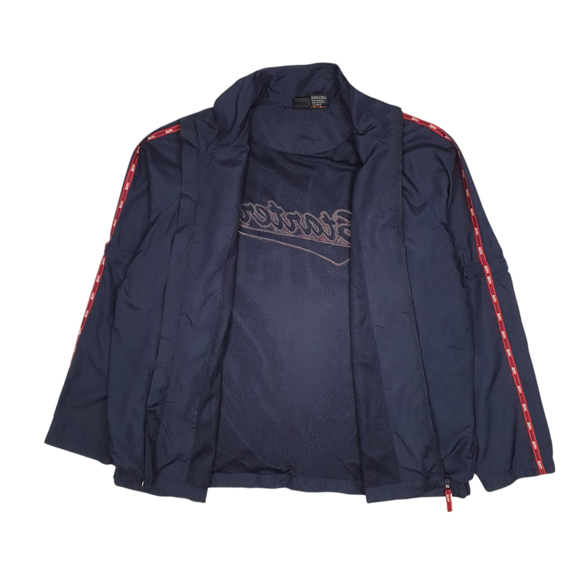 Mens Navy Starter   Coat