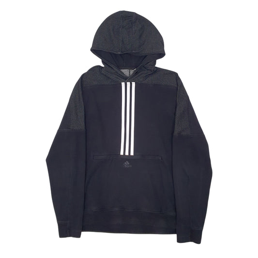 Mens Black Adidas Lightweight Hoodie Jumper