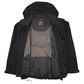 Mens Black Hello Hansen  Quarter Zip Coat