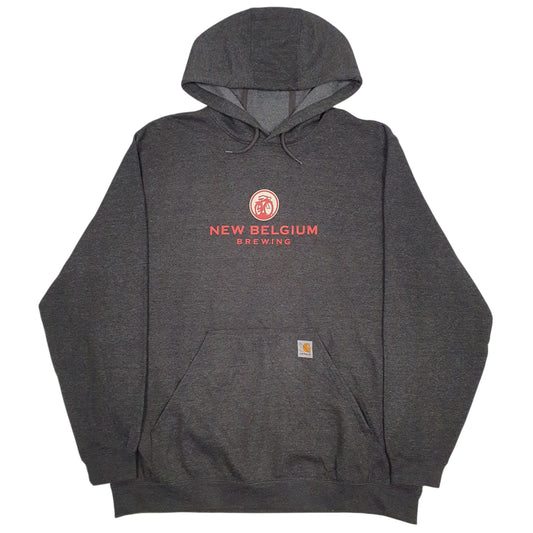 Mens Grey Carhartt  Hoodie Jumper