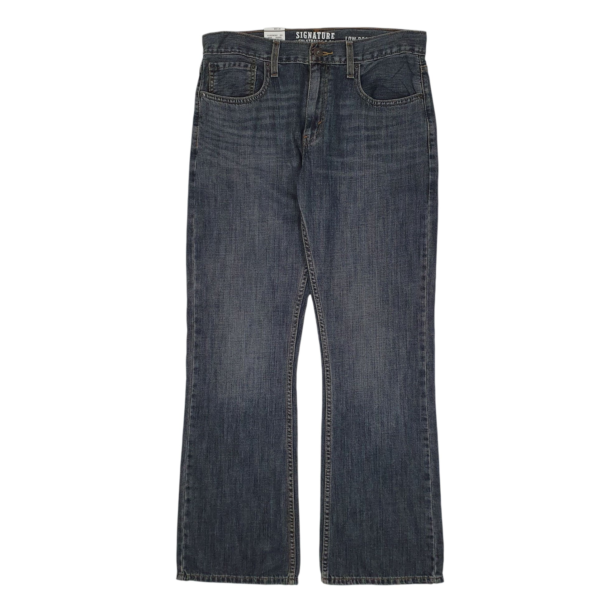 Mens Blue Levis  Signature JeansW33 L32