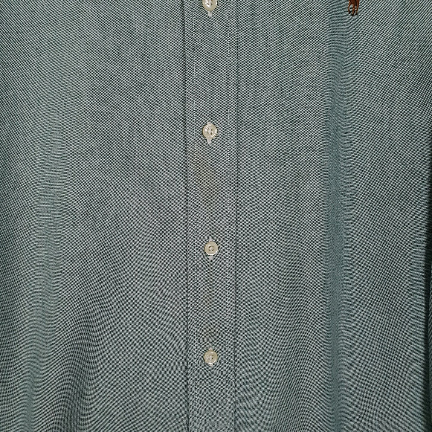 Mens Green Ralph Lauren Vintage 90s  Shirt