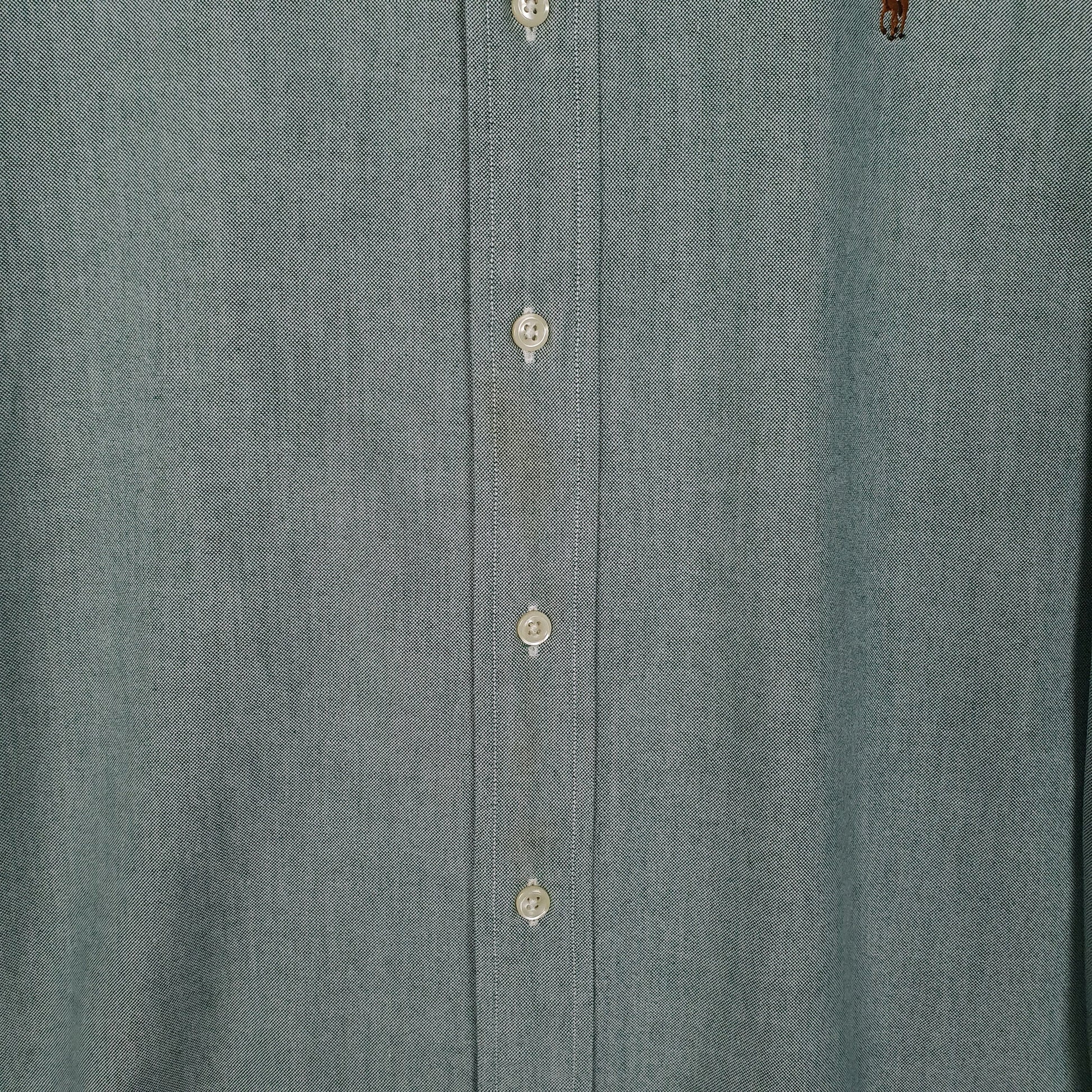 Mens Green Ralph Lauren Vintage 90s  Shirt