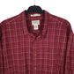 Mens Burgundy L.L.Bean   Shirt