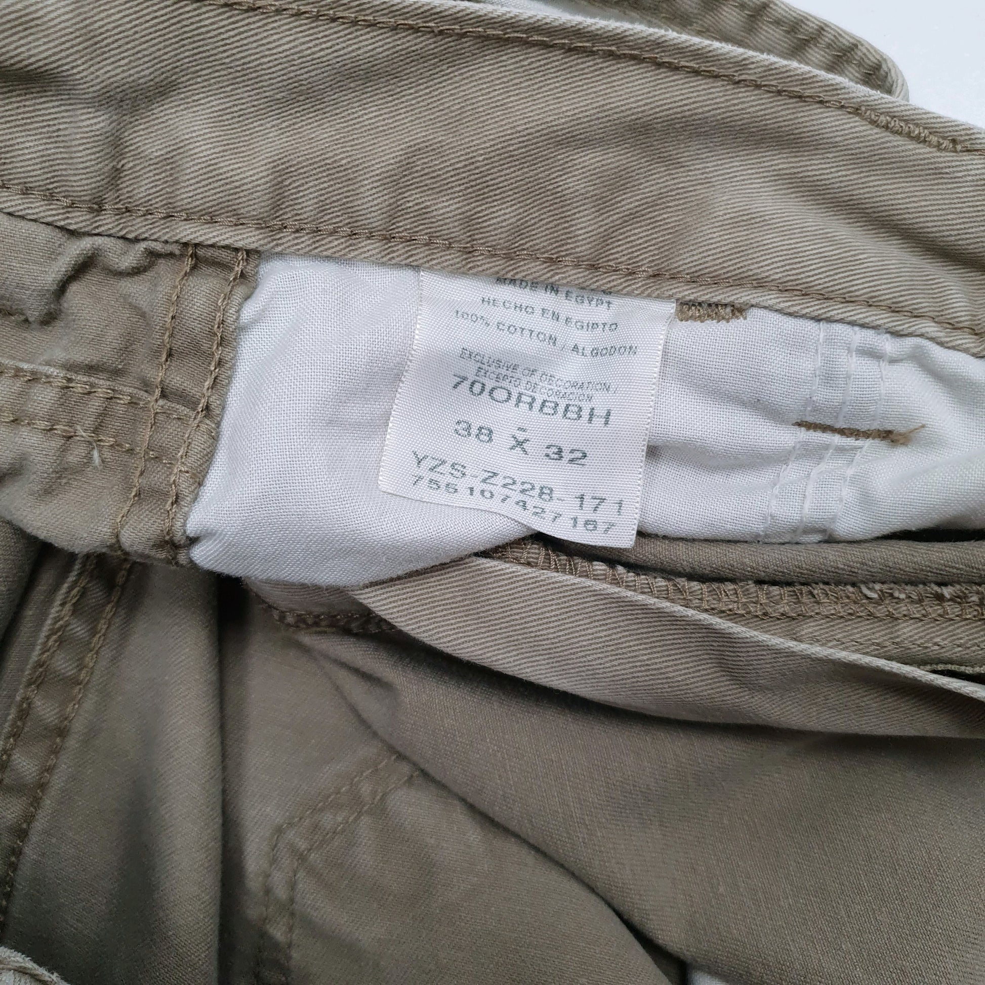 Mens Beige Wrangler   Trousers