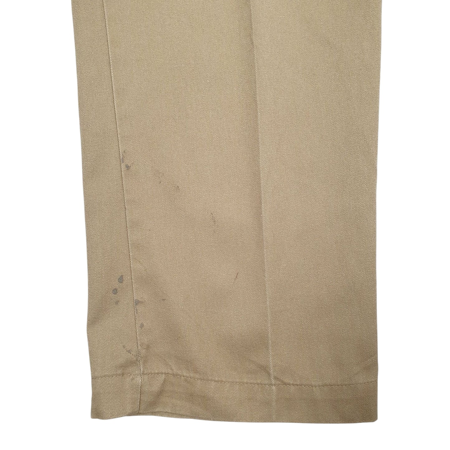 Mens Beige Dickies Workwear  Trousers