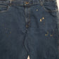 Mens Blue Dickies   Jeans