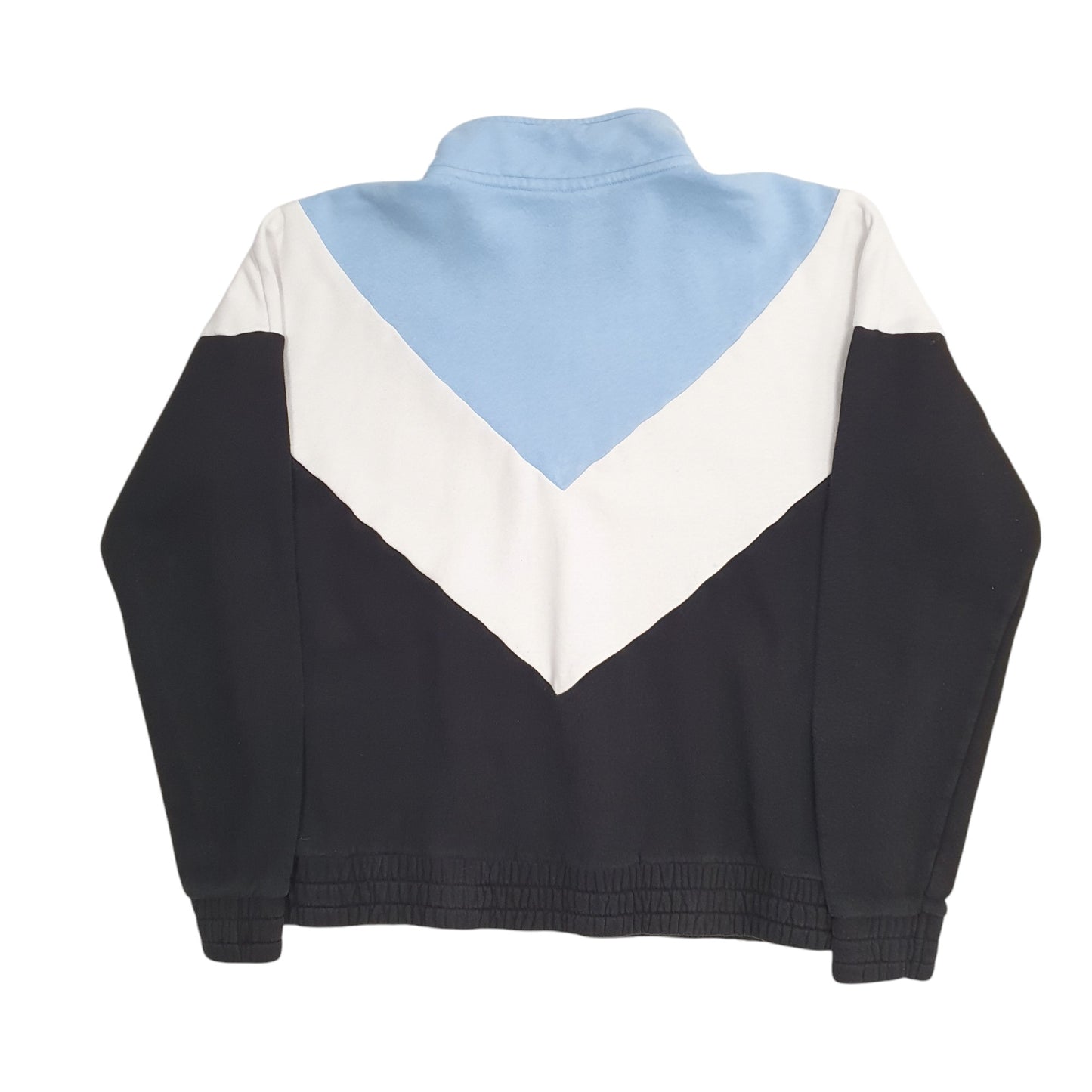 Womens Black Fila  Quarter Zip Jumper