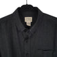 Mens Grey L.L.Bean Houndstooth Thick  Shirt