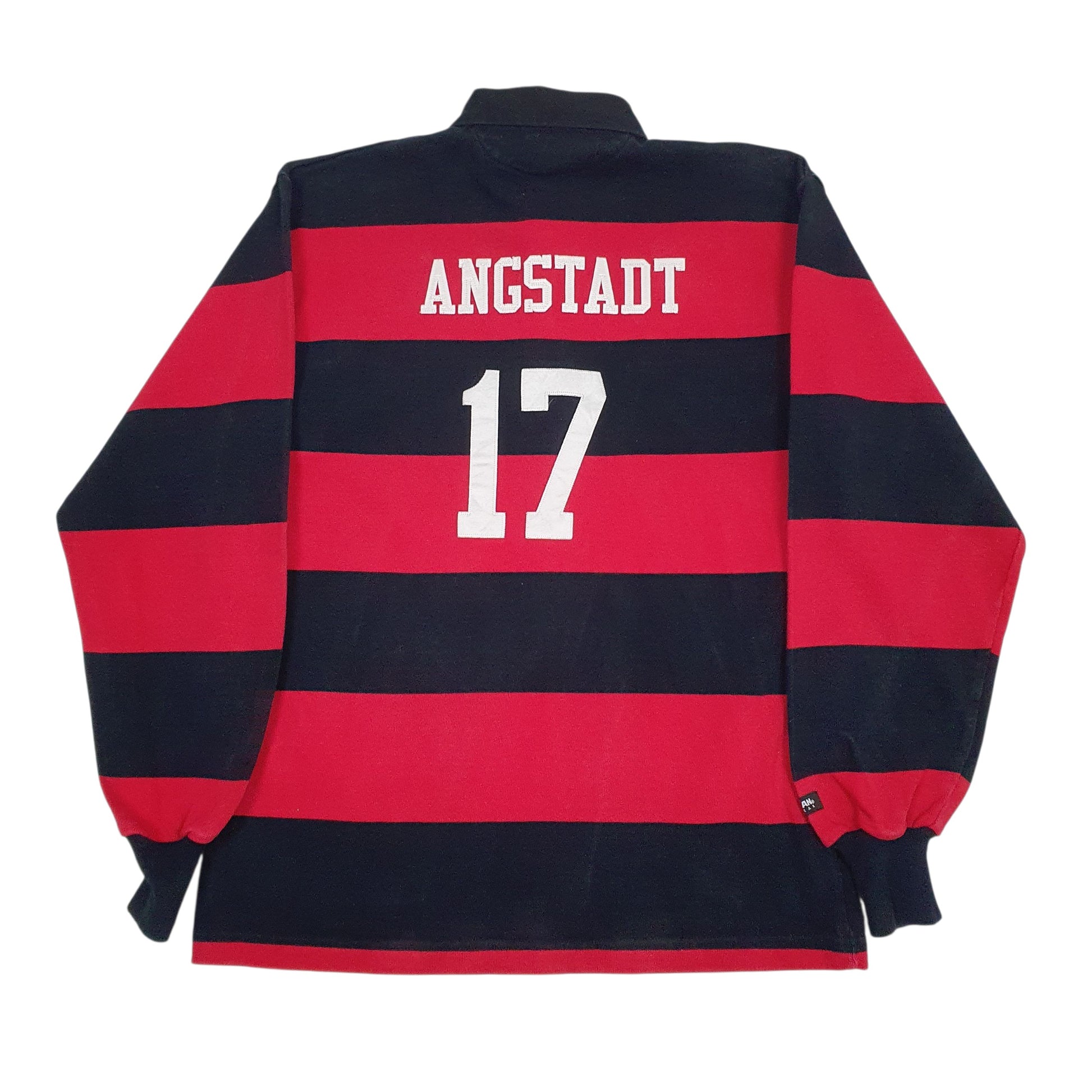 Mens Red Barbarian Field Hockey  Polo Shirt