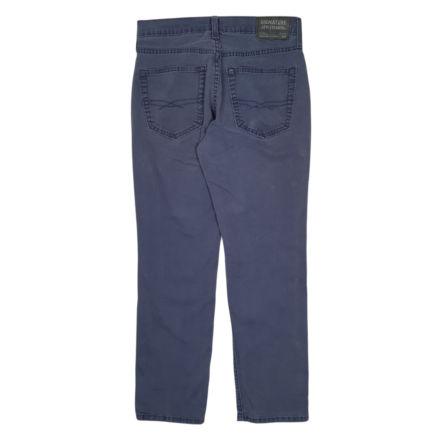 Mens Navy Levis   Trousers