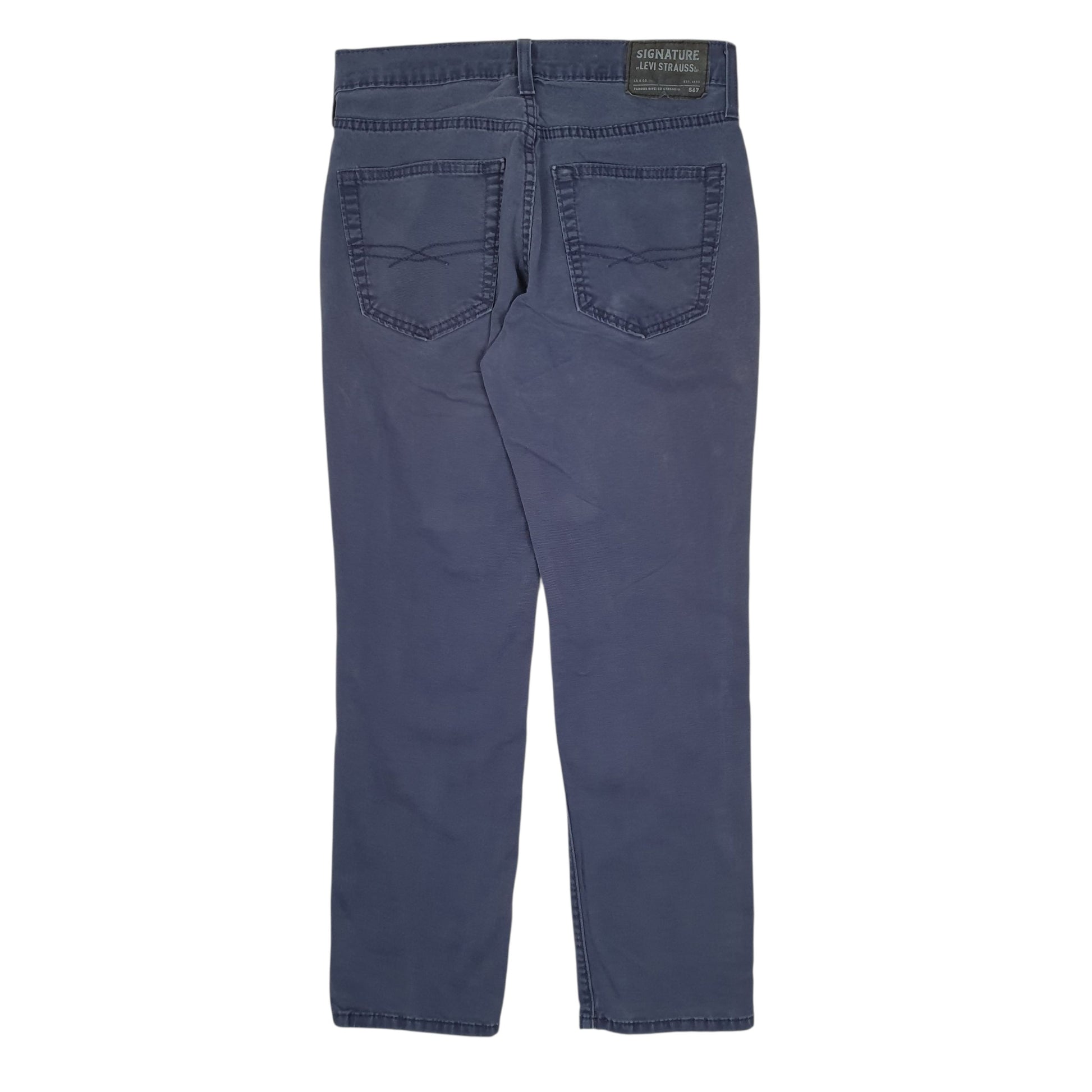 Mens Navy Levis   Trousers
