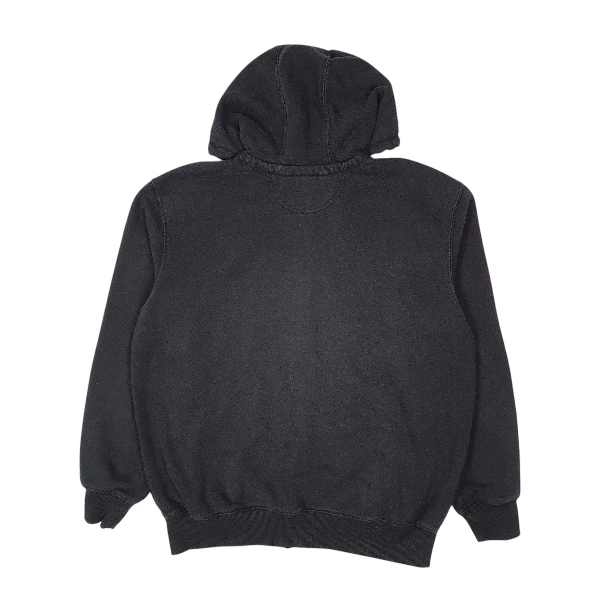 Mens Black Carhartt Hoodie Full Zip Jumper