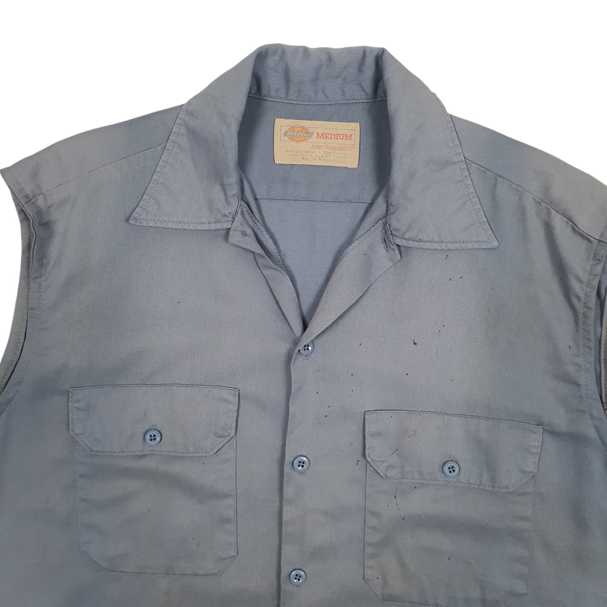 Mens Blue Dickies   Shirt