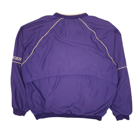 Mens Purple Nike Vintage 00s Team Washington Huskies Sweatshirt  Coat