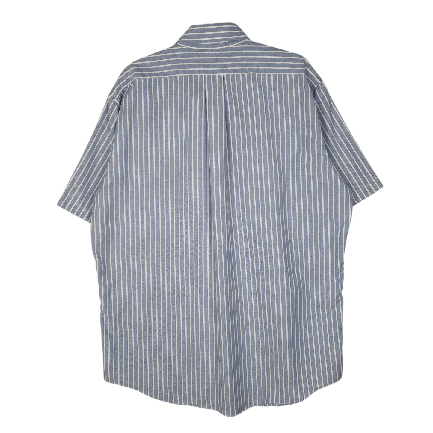 Mens Blue L.L.Bean Vintage 80s Made In USA  Shirt