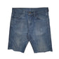 Mens Blue Levis Stretch Denim Shorts