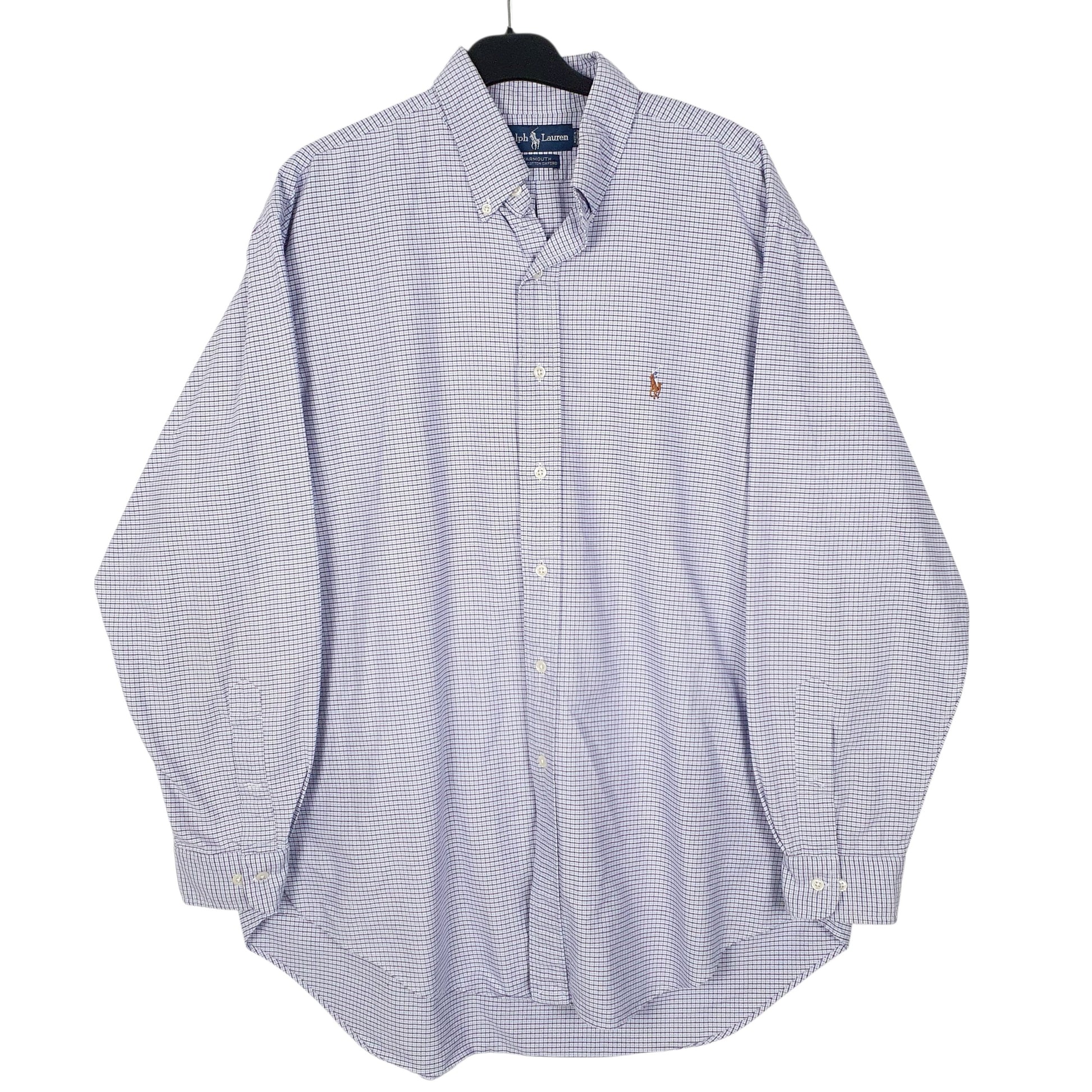 Mens Blue Ralph Lauren  Long Sleeve Shirt