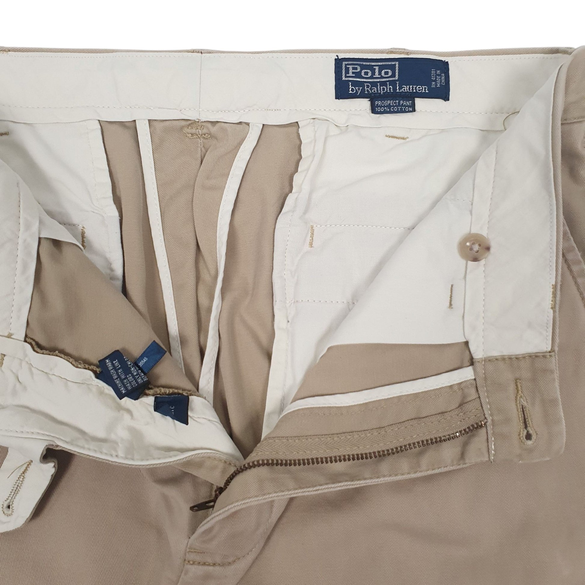 Mens Beige Polo Ralph Lauren Prospect Pant  Trousers