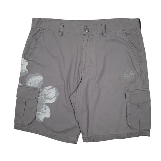 Mens Grey Emporio Armani  Chino Shorts