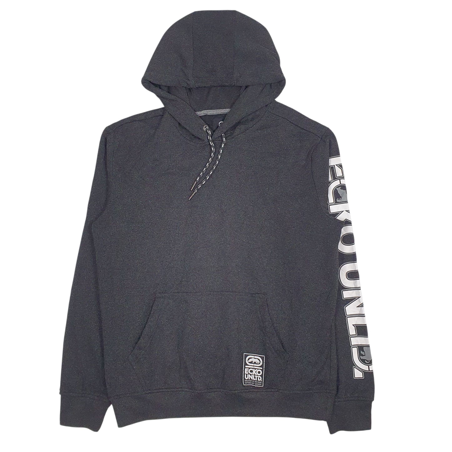 Mens Grey Ecko Unltd  Hoodie Jumper