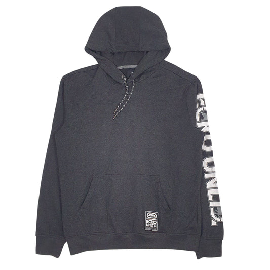 Mens Grey Ecko Unltd  Hoodie Jumper