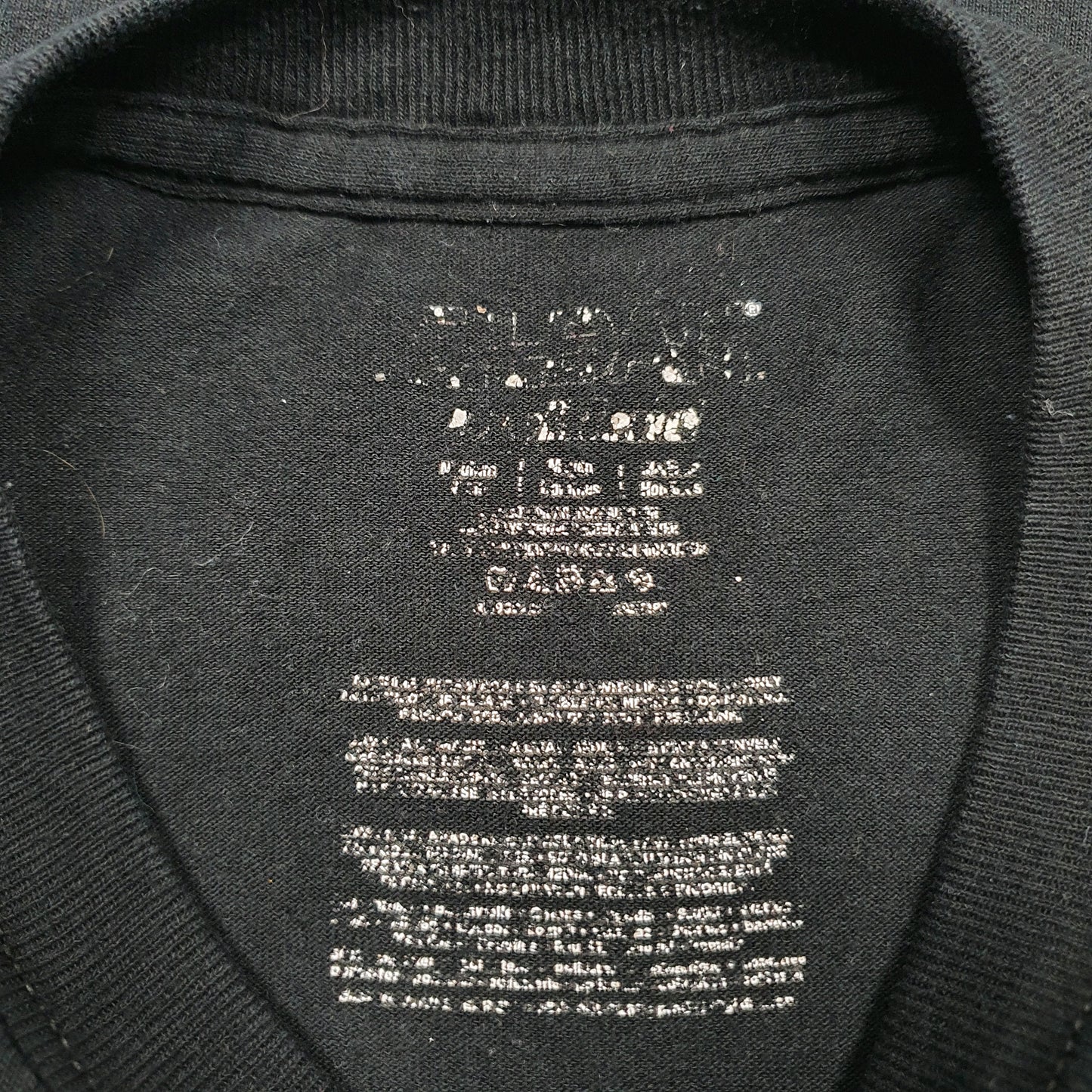 Mens Black Gildan   T Shirt