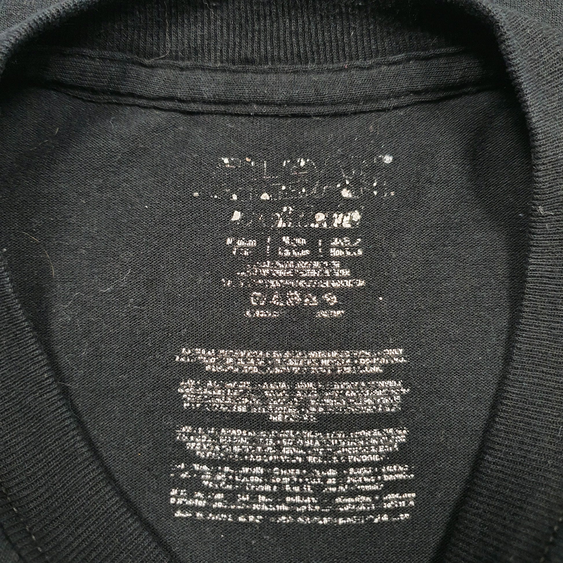 Mens Black Gildan   T Shirt