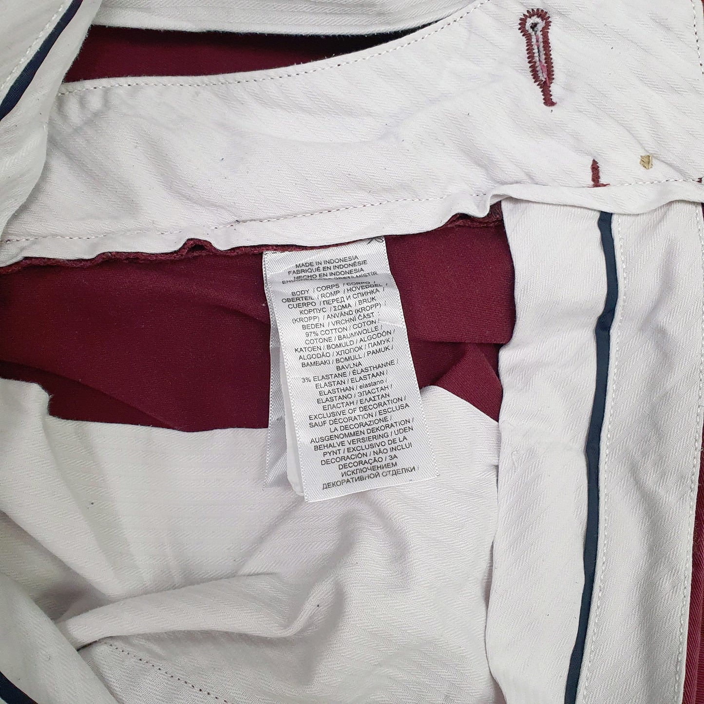 Mens Burgundy Polo Ralph Lauren   Shorts