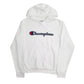 Mens White Champion  Hoodie Jumper