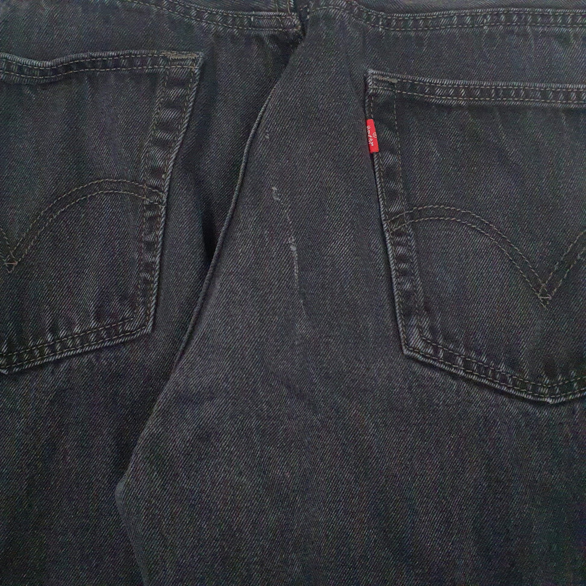 Mens Black Levis  Crewneck Jeans