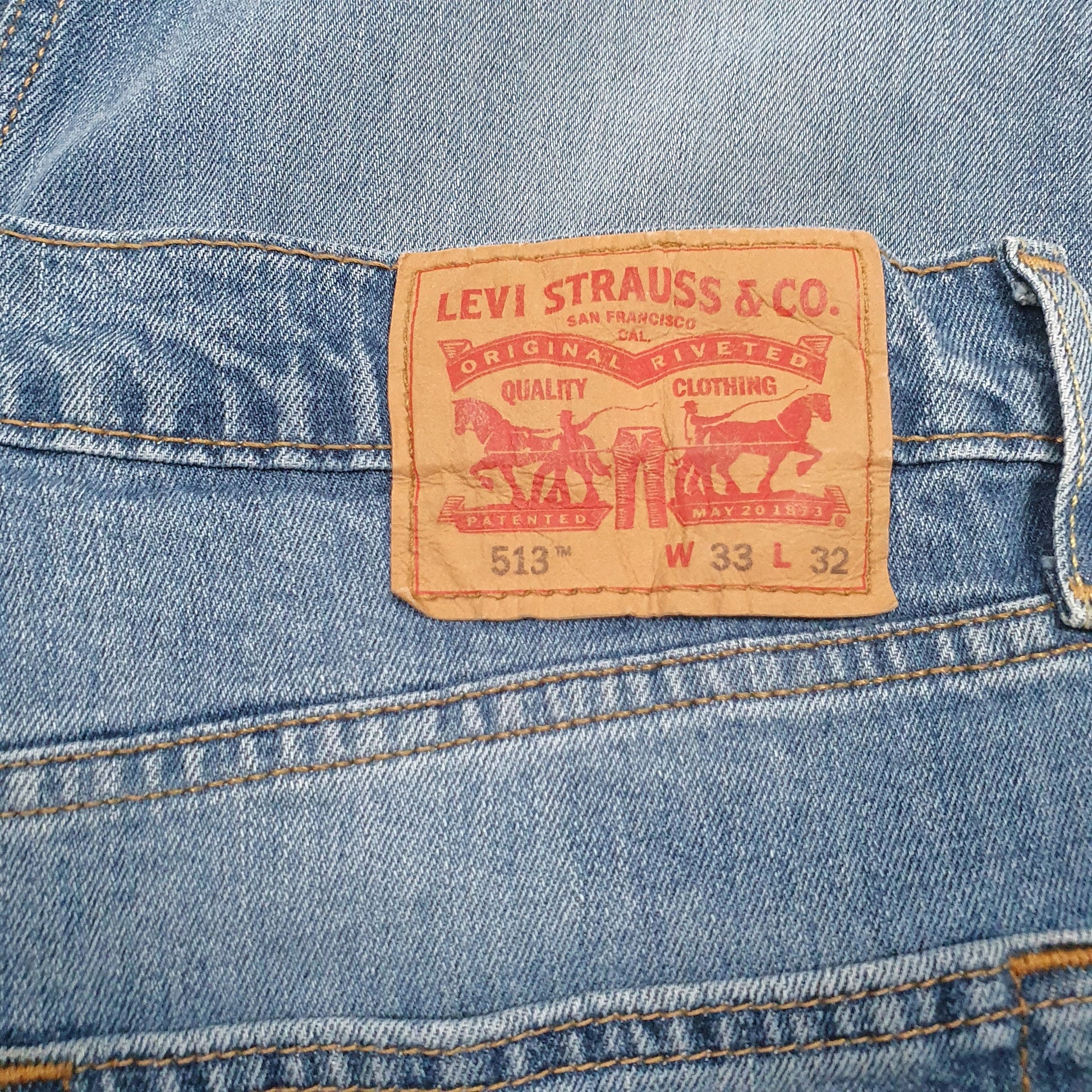 Mens Blue Levis   Jeans