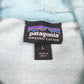 Mens Blue Patagonia Spellout Hoodie Jumper