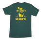 Mens Green Jerzees   T Shirt