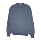 Mens Blue Burberry  Crewneck Jumper