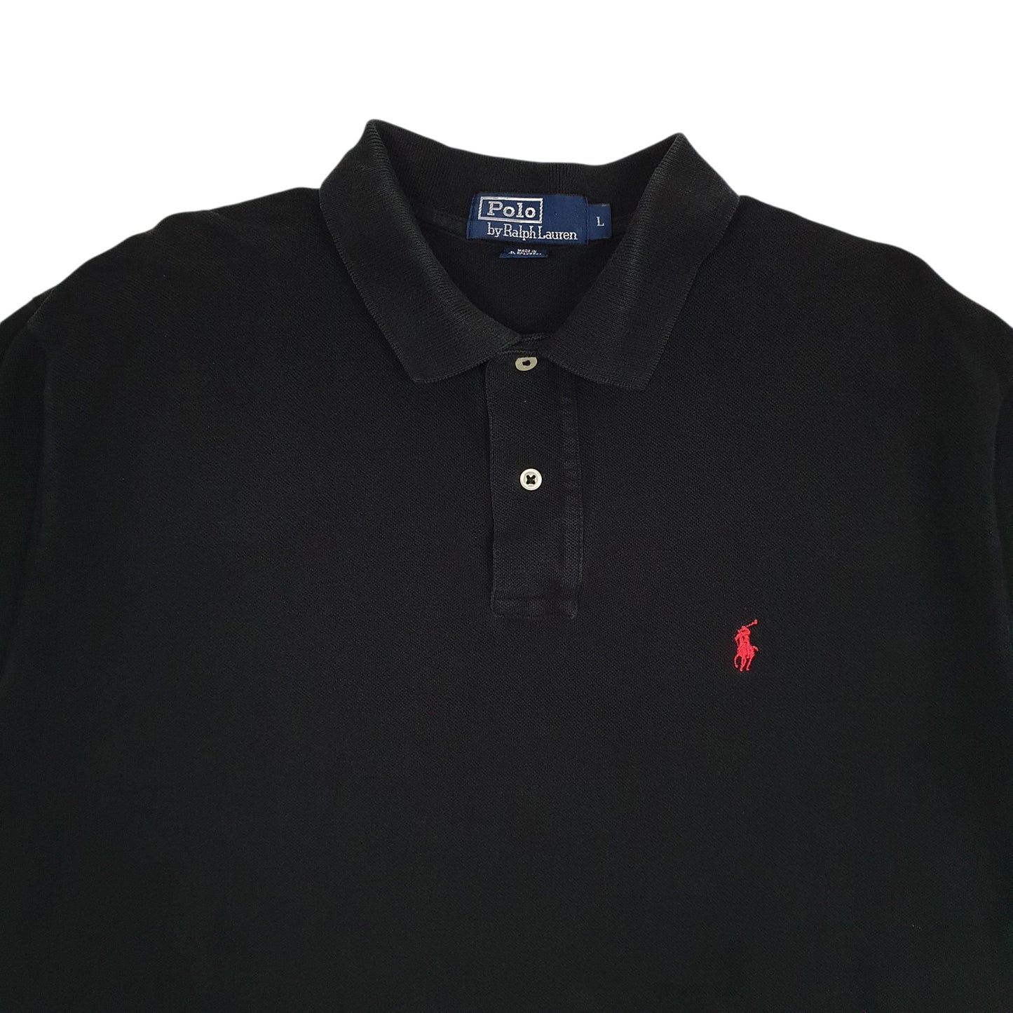 Mens Black Polo Ralph Lauren   Polo Shirt