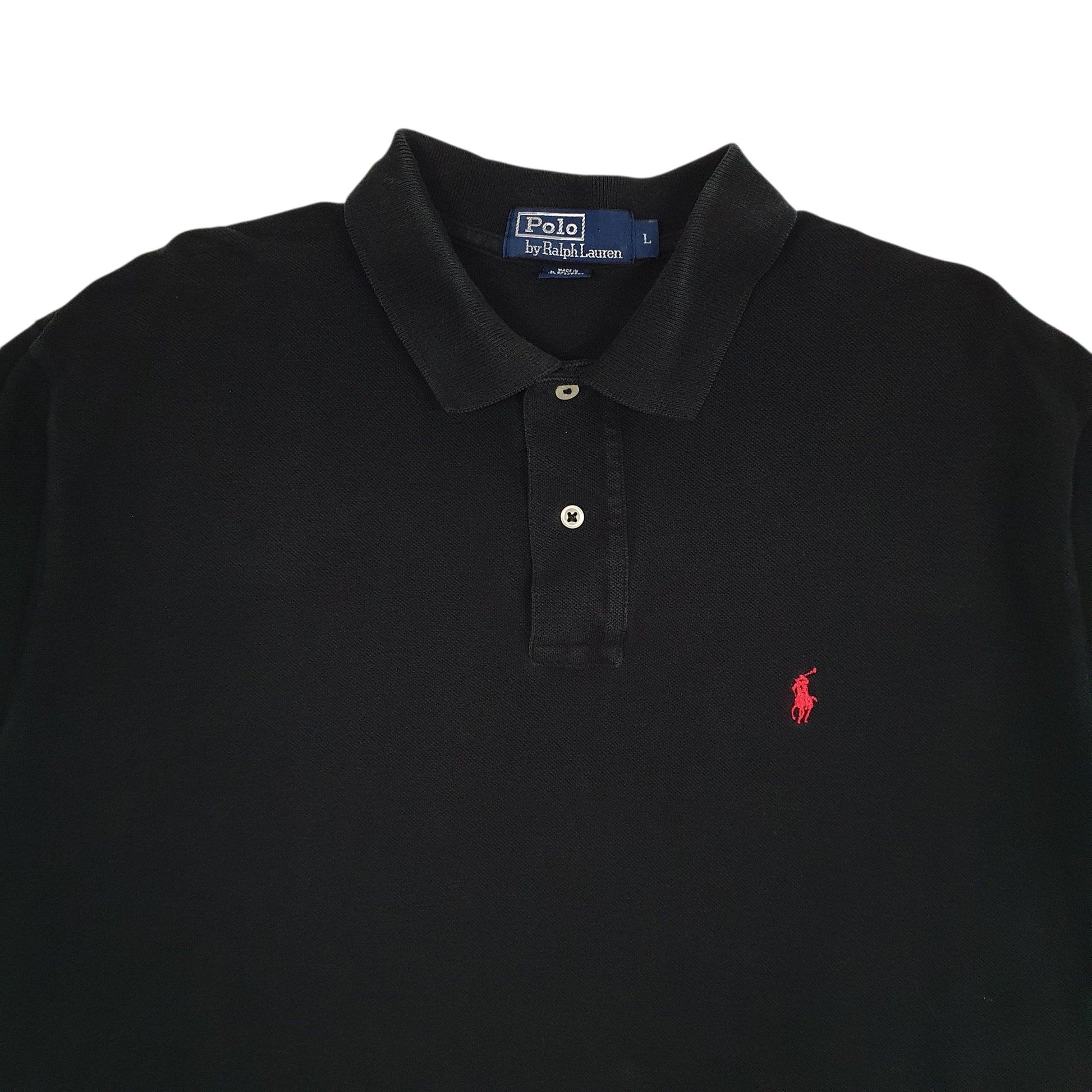 Mens Black Polo Ralph Lauren   Polo Shirt